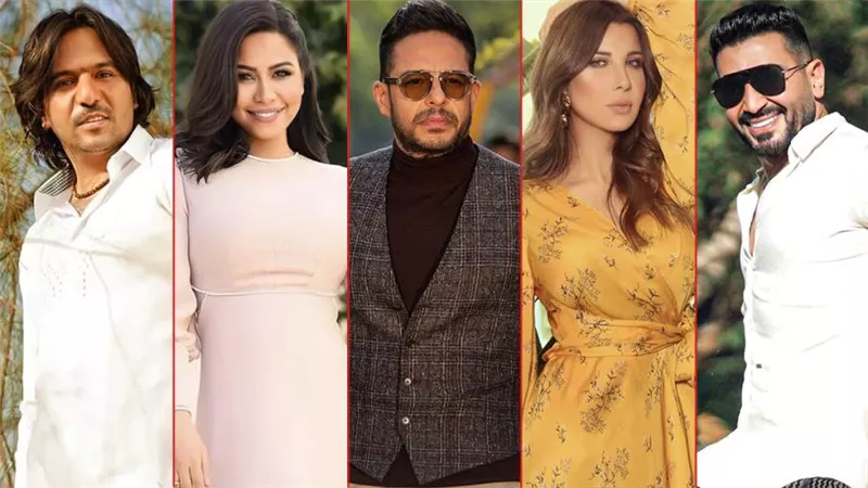 نانسى عجرم وشيرين عبدالوهاب وبهاء سلطان وأحمد سعد ومحمد حماقي .. نجوم آخر حفلات صيف 2021