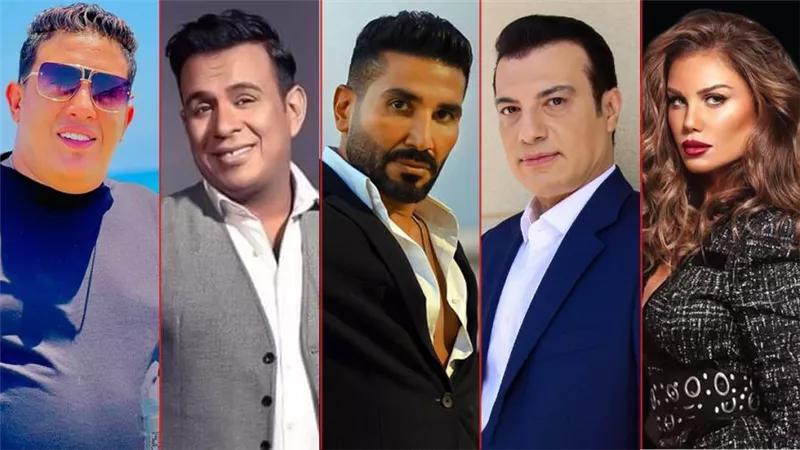 نيكول سابا وإيهاب توفيق ومحمود الليثي وأحمد سعد وحمو بيكا نجوم آخر حفلات العلمين الجديدة 