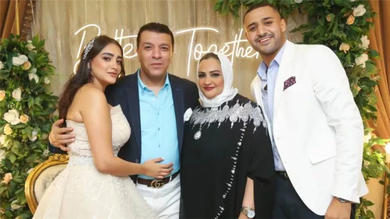 مصطفي كامل بعد خطوبة ابنته : مبسوط عشانها ومش هرشح نفسي تاني في النقابة