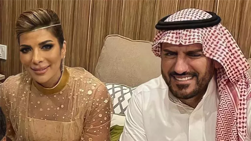 أول صورة تجمع أصالة وزوجها فائق حسن أثناء عقد قرانهما