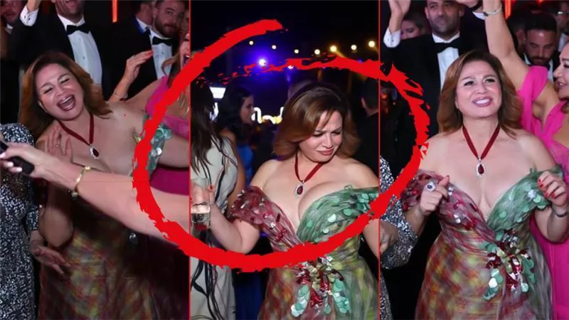 إلهام شاهين عن الصور المتداولة لها في مهرجان الجونة : أنا حرة في اللي بلبسه وبشربه ومش هنزل لمستوى التفاهة