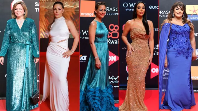35 صورة .. الألبوم الكامل لفساتين نجمات ختام مهرجان الجونة السينمائي 2021
