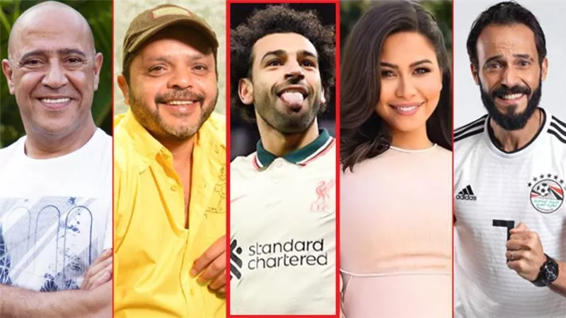 النجوم يهنئون صلاح بعد الفوز على مانشستر يونايتد :  مشرفنا يا فخر مصر وقدوة الأجيال