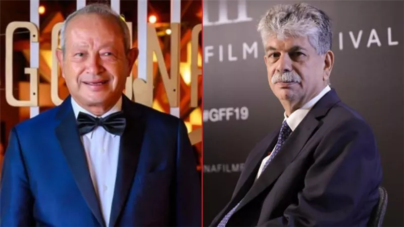 نجيب ساويرس : لا يمكن إقالة انتشال التميمي من مهرجان الجونة ولو مشي همشي