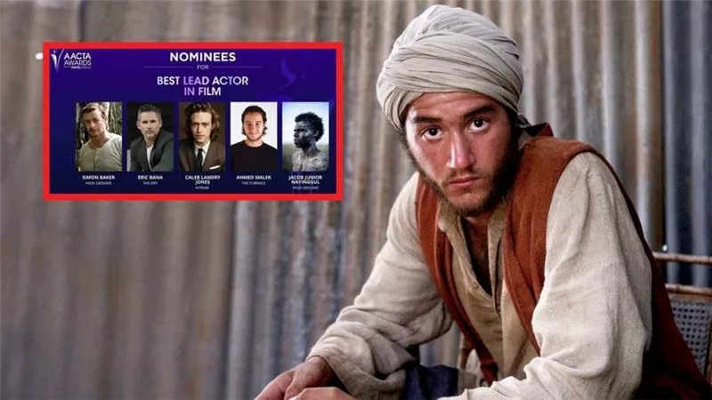 أحمد مالك : ابن الجيزة بينافس سيمون بيكر على جائزة أفضل ممثل من الأكاديمية الأسترالية