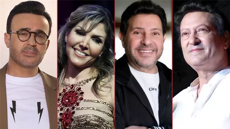 الرباعي والحلو وهانى شاكر ونادية مصطفى يحيون حفلات الخميس بمهرجان الموسيقى العربية