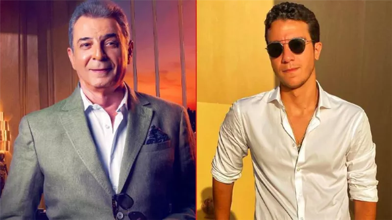 نور خالد النبوي ابن محمود حميدة في مسلسل نقل عام إخراج عادل أديب