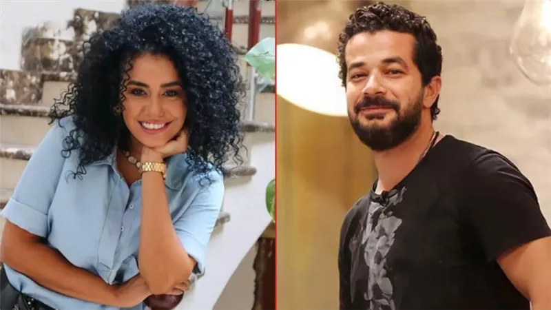 نانسي صلاح وشريف سلامة أبطال الحدوتة الثانية من مسلسل نصيبي وقسمتك بعنوان غرام بإنتظام