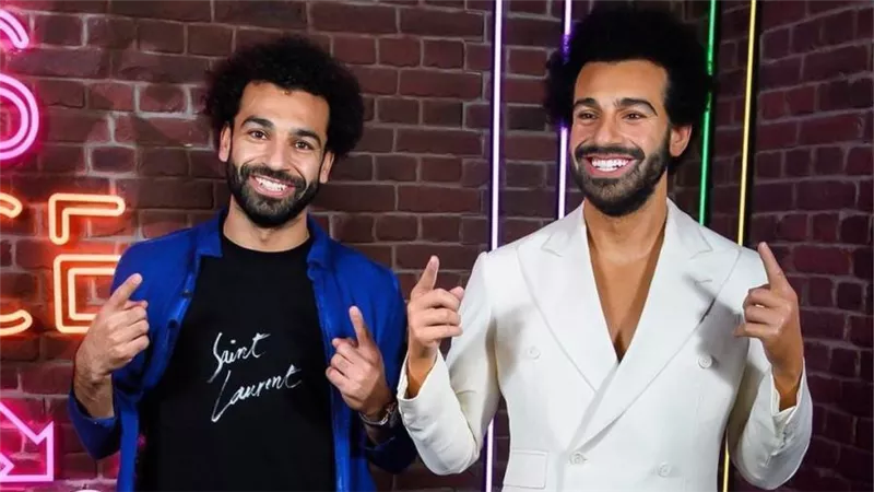محمد صلاح أول لاعب عربي في التاريخ ينضم إلى أساطير العالم بمتحف مدام توسو فى لندن