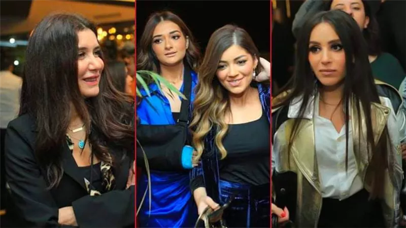 بالصور : أبطال وصناع عمل فيلم المحكمة في العرض الخاص بالمعادى