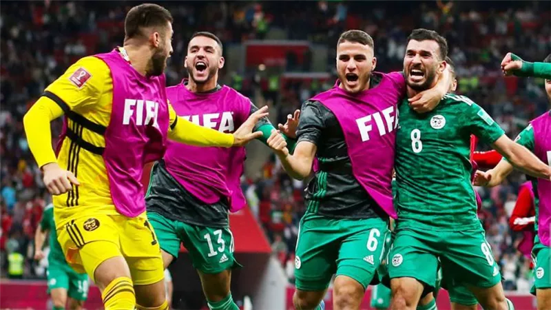 الجزائر ينتزع لقب بطل كأس العرب ويفوز على تونس بهدفين مقابل لا شئ في الوقت الإضافي