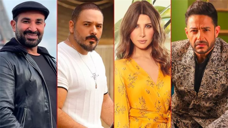 نانسي عجرم ومحمد حماقي ورامي عياش وأحمد سعد نجوم حفل رأس السنة في العين السخنة