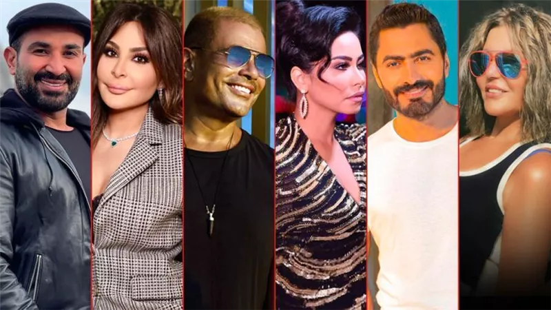 الهضبة وتامر وشيرين وإليسا وأحمد سعد وسميرة سعيد .. خريطة ألبومات النجوم فى أول 2022 