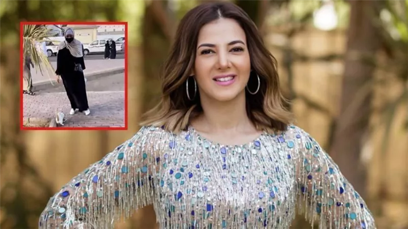 دنيا سمير غانم عن شقيقتها إيمي : بتمشي بـ أكل القطط والكلاب في شنطتها