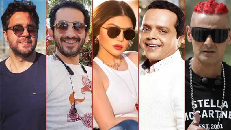 أبطالها هنيدي وحلمي ورامز جلال وهشام ماجد وهيفاء .. أفلام ينتظرها الجمهور فى 2022
