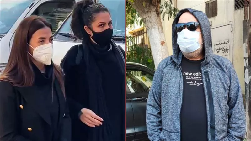 بالصور : أشرف زكي ودنيا سمير غانم وعدد كبير من النجوم فى وادع مها أبو عوف 