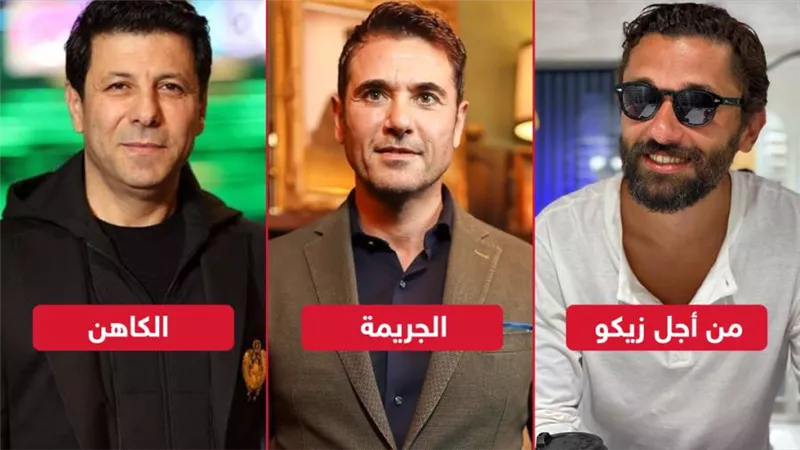 بوكس أوفيس الأسبوع .. الجريمة يواصل الحفاظ على الصدارة وزيكو يلاحقه والكاهن ثالثا بـ 600 ألف جنيه