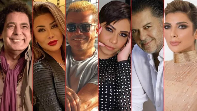 يحييها عمرو ومنير ونوال وشيرين وراغب وأصالة .. خريطة حفلات عيد الحب فبراير 2022