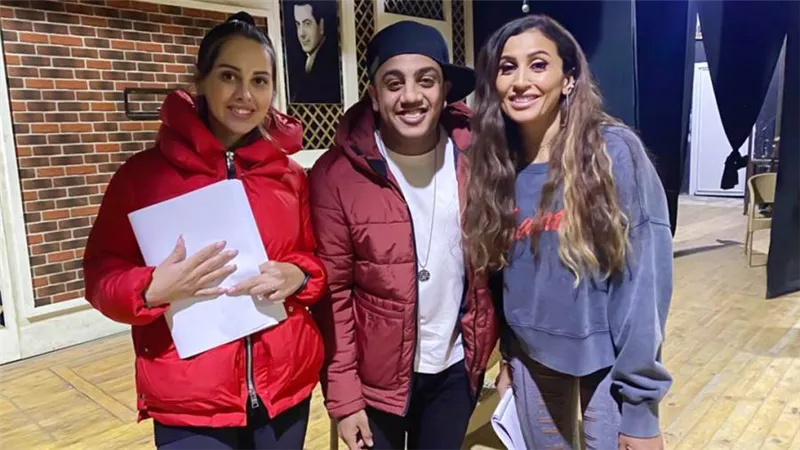 الصور الأولى من بروفات مسرحية أحفاد ريا وسكينة بطولة ياسمين رئيس ودينا الشربيني وأوس أوس