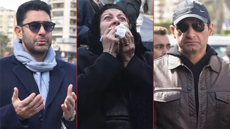 بالصور .. تشييع جثمان المخرج جلال الشرقاوي من مسجد مصطفى محمود بحضور النجوم