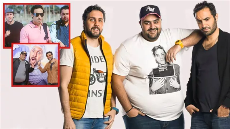 أصدقاء العمر .. فهمى وشيكو وهشام من ورقة شفرة حتى حامل اللقب