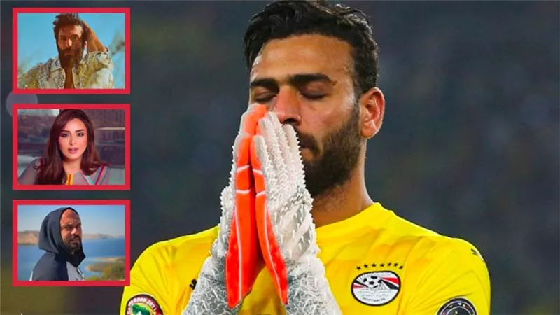 أنغام وحسن الرداد وأحمد صلاح حسني يدعمون أبو جبل : عالمى وتستحق لقب الأفضل فى إفريقيا