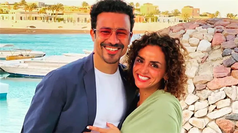 أحمد داود قبل عيد الحب : المرة الوحيدة اللي جبت لعلا ورد كانت بسبب  رجاء الجداوي