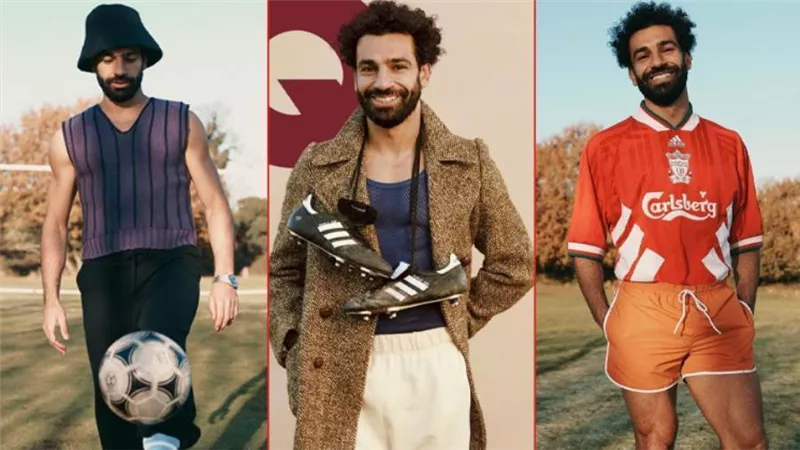 أغرب جلسة تصوير لمحمد صلاح من وحي الثمانينات  
