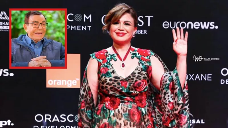 إلهام شاهين : سمير صبري يعانى من مشكلة في الصمام الميترالي ويستعد لإجراء قسطرة فى القلب غدا