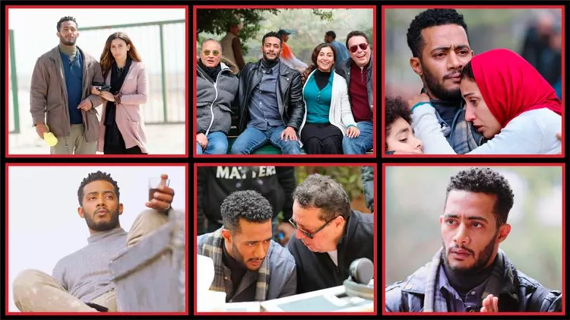 بالصور .. هكذا يظهر محمد رمضان ودينا الشربيني في مسلسل المشوار رمضان 2022