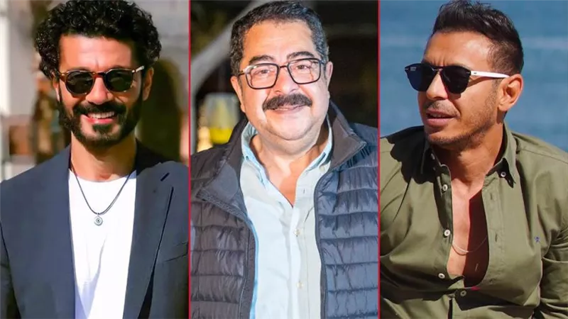 طارق عبدالعزيز صديق مصطفى شعبان في دايمًا عامر وصديق خالد النبوي في راجعين يا هوا رمضان 2022