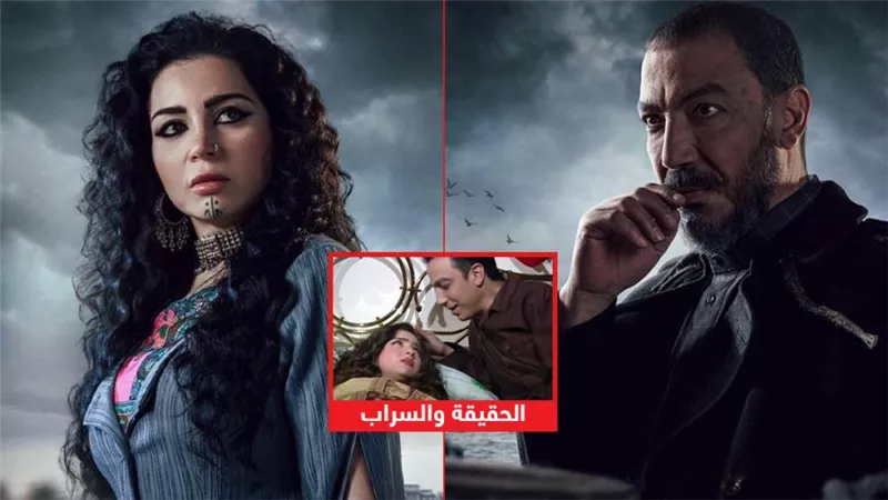 مي عز الدين وطارق لطفي .. شقيقته المقربة في الحقيقة والسراب وعشيقته في جزيرة غمام