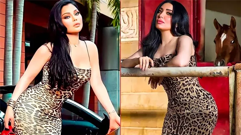 هيفاء وهبي وعبير صبري بـ التايجر في عيد ميلادهما الـ 50