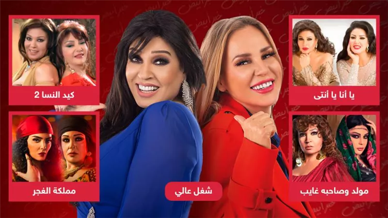 فيفي عبده نجمة الدويتو النسائي في الدراما .. من سمية الخشاب ونبيلة عبيد وهيفاء وحورية إلى شيرين رضا 