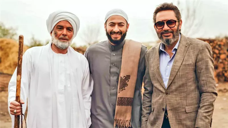 حمادة هلال يجمع أحمد عبدالعزيز وكمال أبو رية في مسلسل المداح 2 رمضان 2022