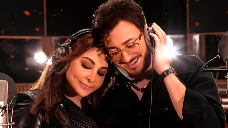 إليسا تحتفل بوصول أغنيتها مع سعد لمجرد من أول دقيقة إلى 20 مليون مشاهدة 