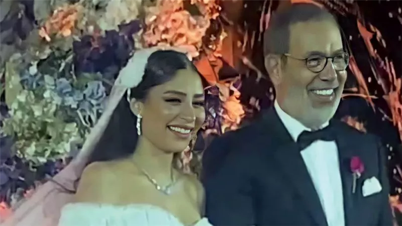 بالصور .. مدحت العدل يحتفل بزفاف ابنته آيه بحضور عدد من النجوم
