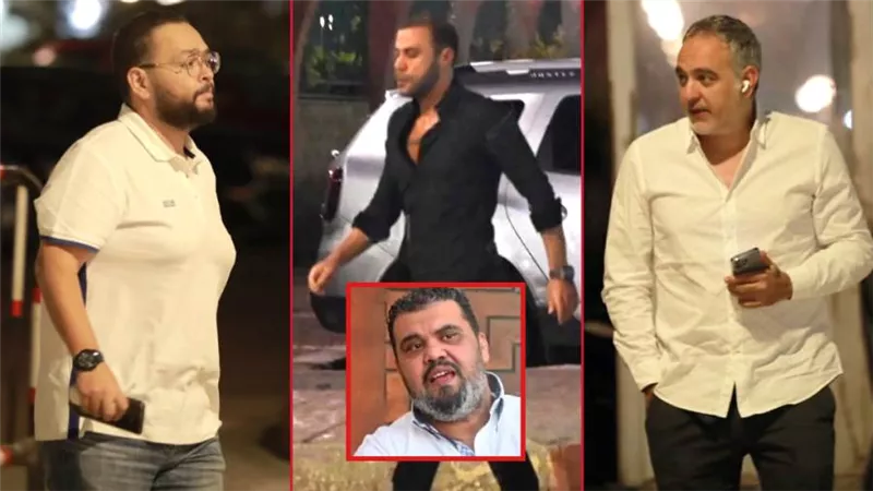 محمد إمام وأحمد رزق ومحمد حفظي على رأس حضور عزاء والد أحمد فتحي