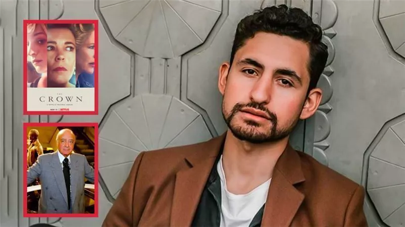 أمير المصري يجسد شخصية محمد الفايد في الجزء الخامس من مسلسل The Crown