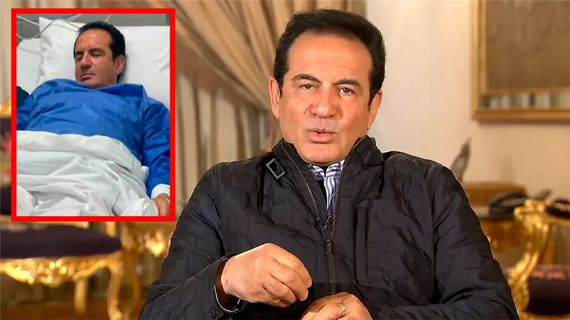  زوجة محمد ثروت لـ خبر أبيض : أصيب بذبحة صدرية وركب دعامة بسبب انسداد الشرايين