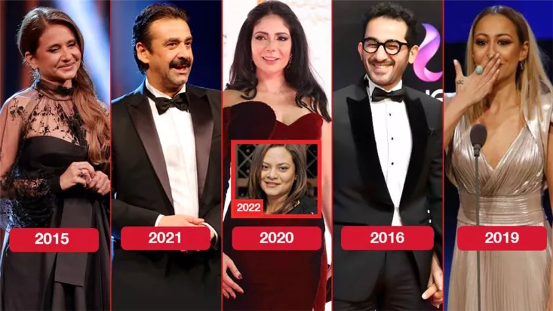 منى زكي وحلمى وكريم ونيللى ومنة أبرز المكرمين بجائزة فاتن حمامة للتميز من مهرجان القاهرة السينمائي