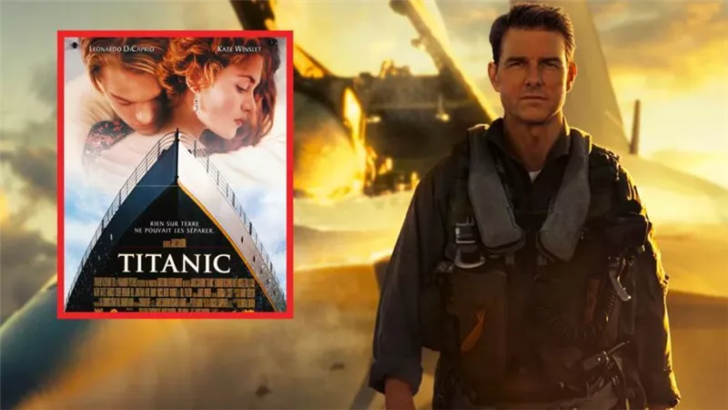 فيلم Top Gun لـ توم كروز يتخطى Titanic في قائمة الأعلى إيرادات بالولايات المتحدة 