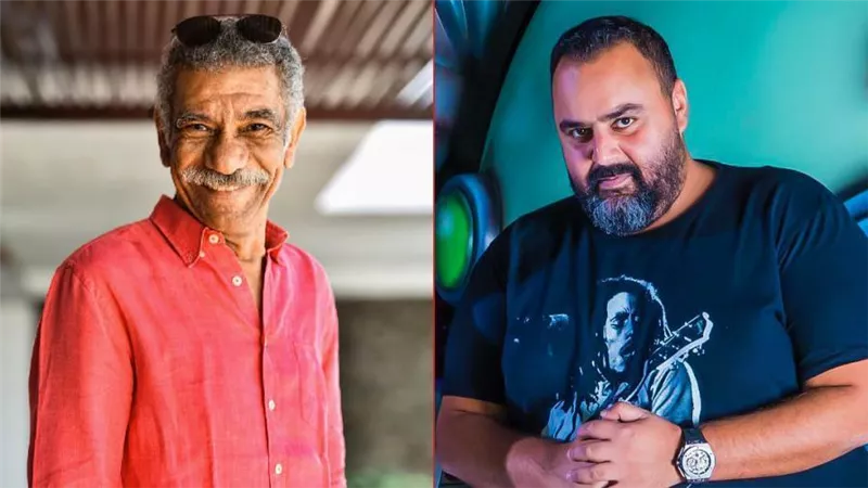 سيد رجب يجسد شخصية بقال ضمن أحداث فيلم ابن الحاج أحمد بطولة شيكو