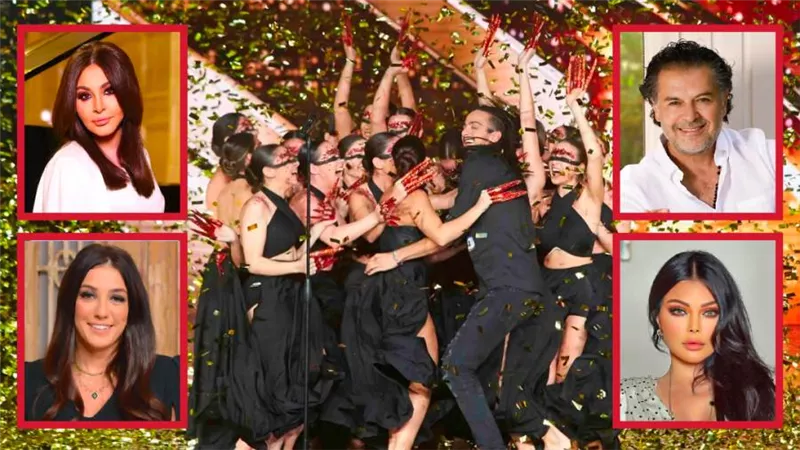 إليسا وهيفاء وراغب وكندة لـ فريق مياس بعد فوزه بـ America's got talent : رفعتم اسم لبنان