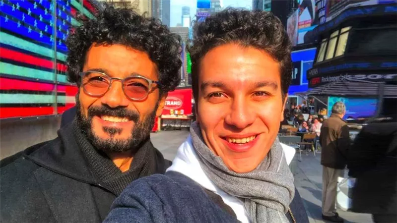 نور النبوي يجسد شخصية ابن خالد النبوي في فيلم السر إنتاج ناهد فريد شوقي