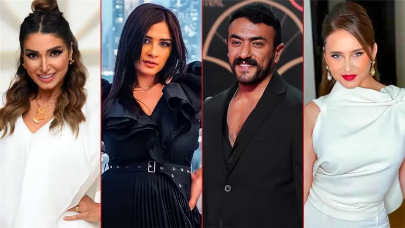 ياسمين عبدالعزيز وأحمد العوضي وروجينا ونيللي كريم  .. أشهر صعايدة رمضان 2023