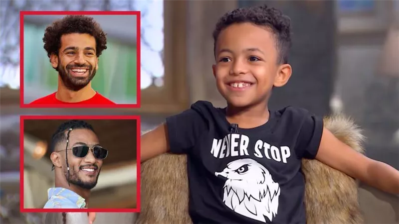 الطفل منذر مهران : بينادوني محمد رمضان الصغير ونفسي أقابل محمد صلاح