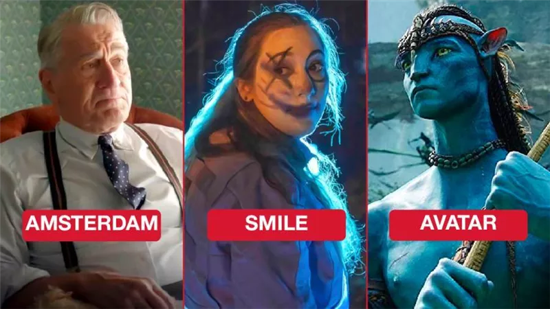 بوكس أوفيس هوليوود .. Smile يتصدر وروبرت دي نيرو في المركز الثالث وAvatar يتراجع للمركز الأخير 