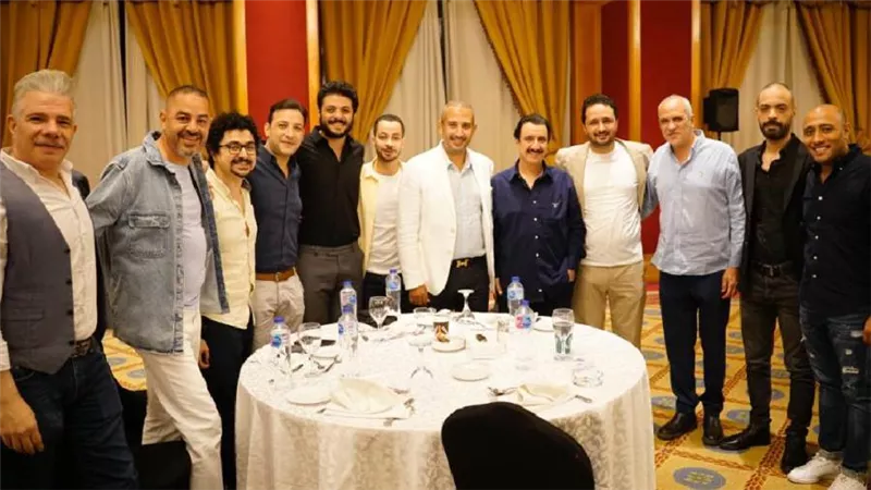 فريق عمل مسلسل وسط البلد يحتفلون بنجاح الموسم الأول وبدء تصوير الجزء الثاني