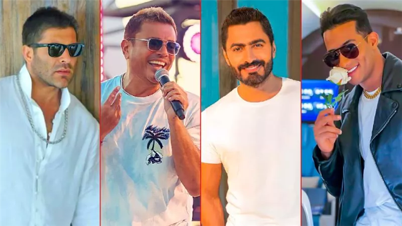عمرو دياب وتامر حسني ومحمد رمضان ووائل كفوري نجوم حفلات أول أسبوع من نوفمبر